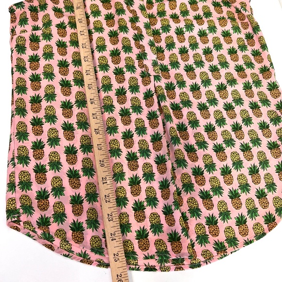 The Limited Pineapples 🍍 Sleeveless Blouse Small Peach - Picture 5 of 7